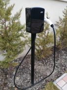 AGT Home Type2 16A 1 fázisú falra szerelhető elektromos autó töltőállomás maximum 6 méter kábellel